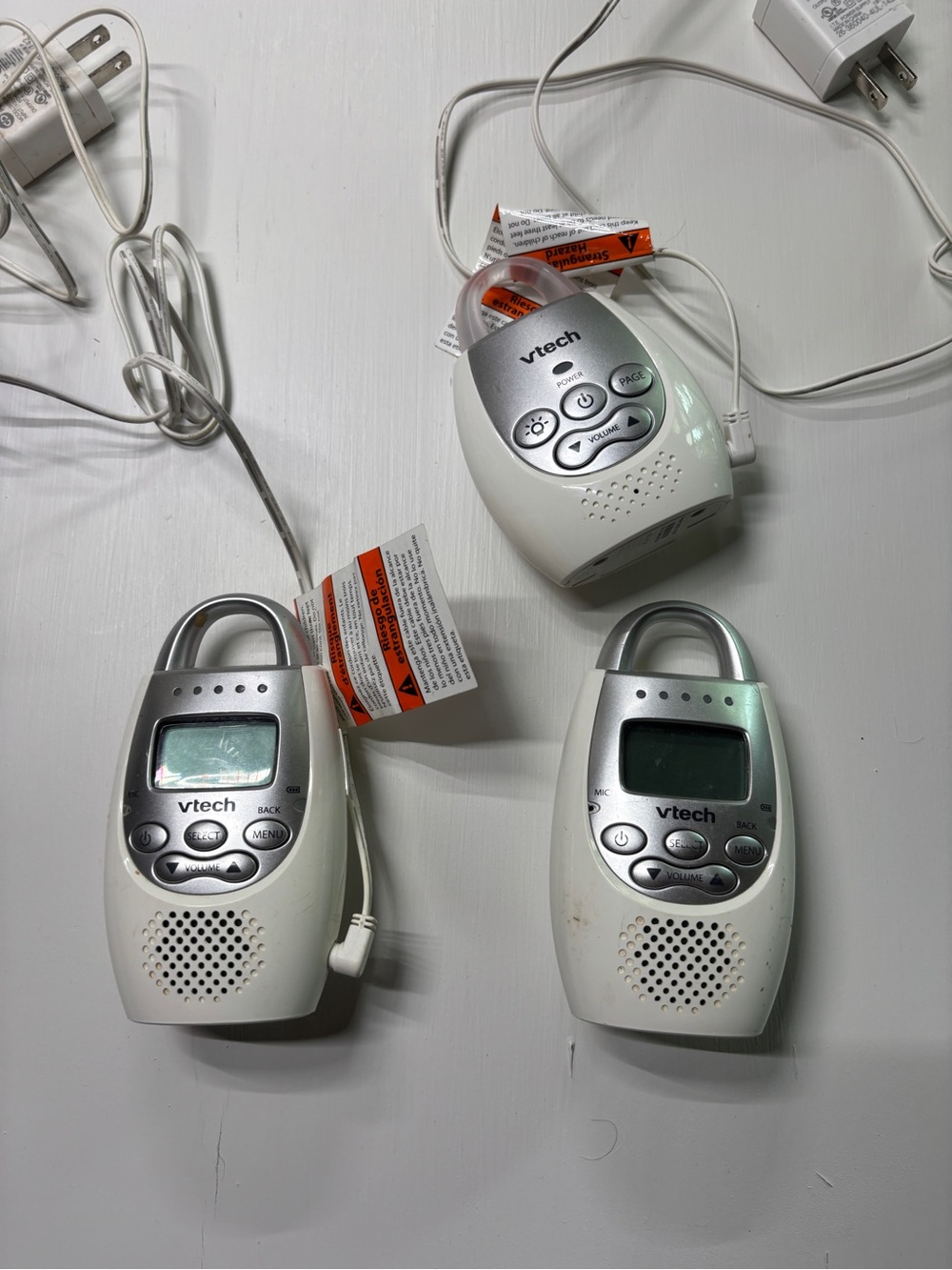 VTech DM223-2 Safe & Sound Digital Audio Baby Monitor 2 Parent Units